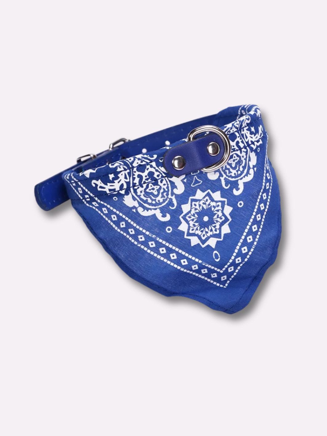 Bandana pour Chat Bleu / S : 23-28 cm