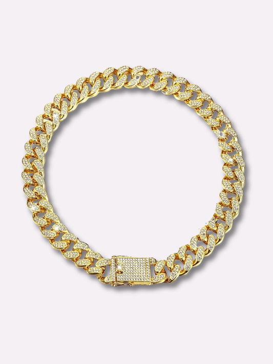 Collier Chaine pour Chien Or / XS : 25 cm