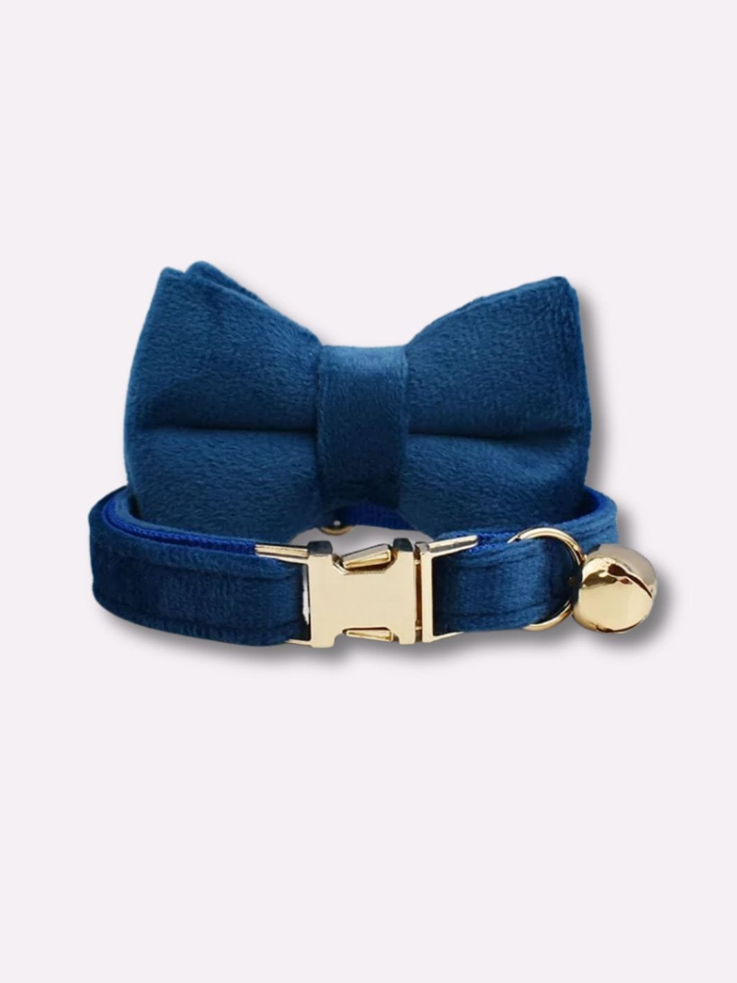 Collier Personnalisable avec Noeud Papillon Vert foncé / S : Tour de Cou 16-26cm