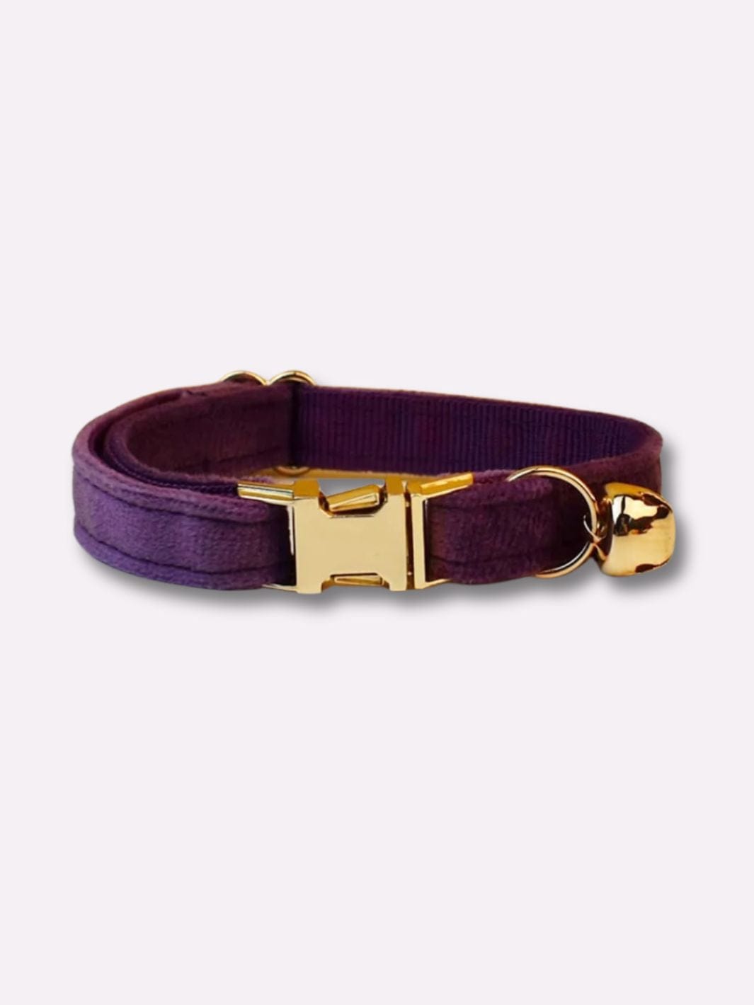 Collier pour Chat avec Clochette Violet / S : tour de cou 16-26cm