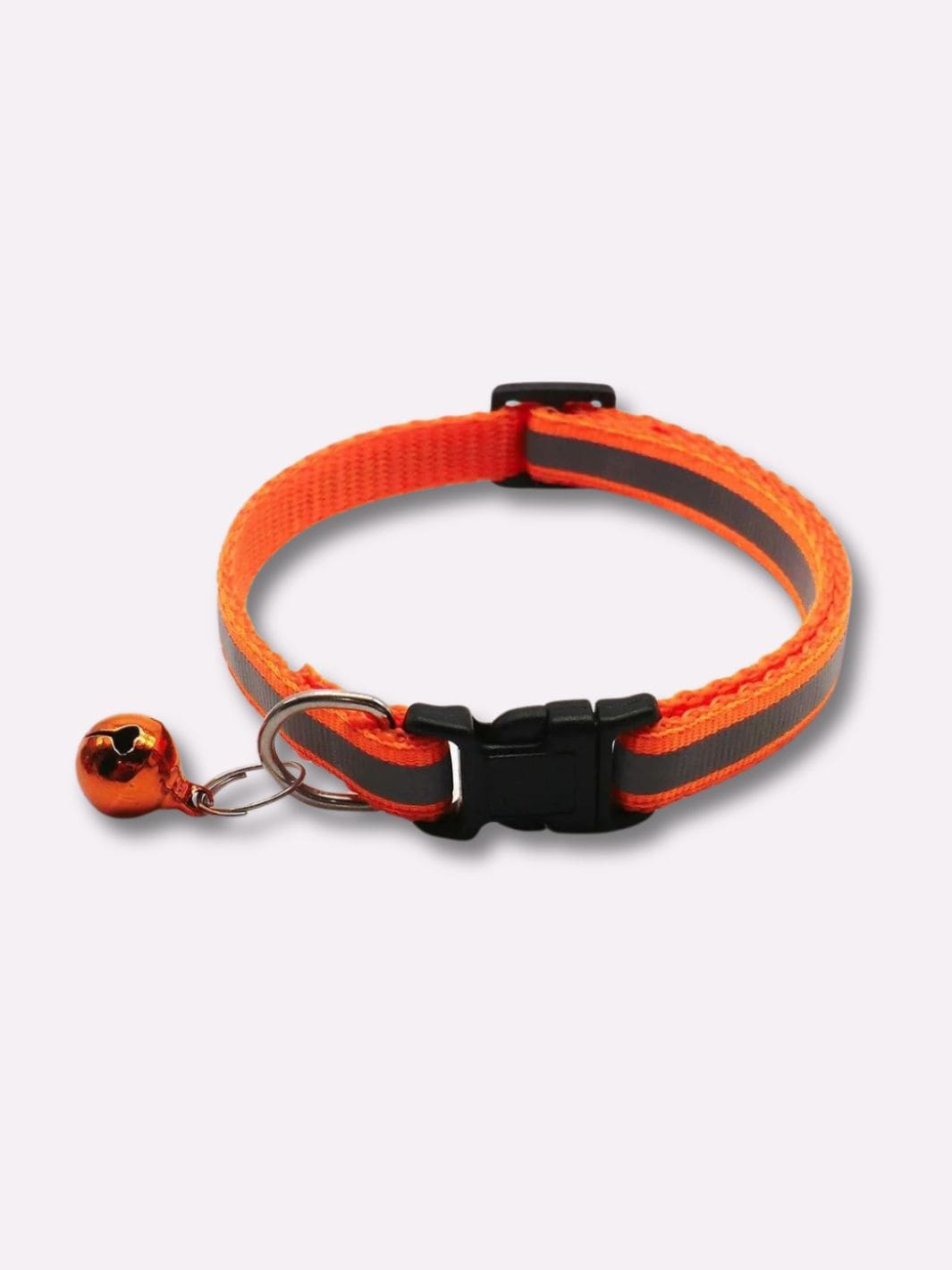 Collier Réfléchissant pour Chat 2X Orange
