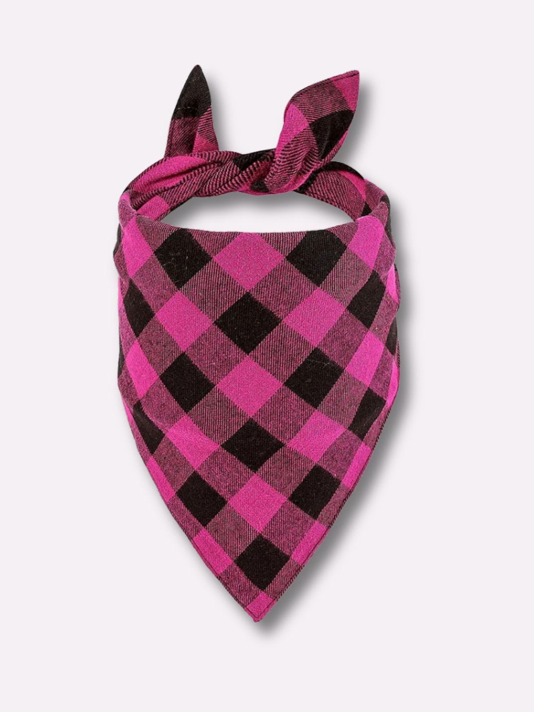 Foulard pour Chien Rose / 63 cm x 43 cm